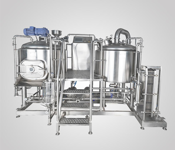 <b>Brasserie en acier inoxydable 800L avec 2 cuves</b>
